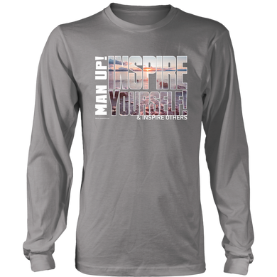 Man Up! Inspire Yourself Men's Long Sleeve - ManUp!Series